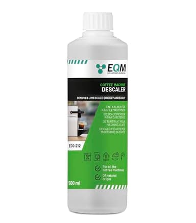 EQM - ECO-212 - Détartrant pour machine à café - 500 ML - 100% d'origine naturelle - Compatible avec toutes les machines à café