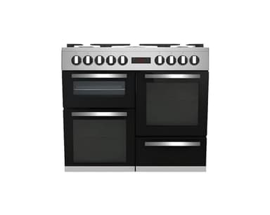 Cuisiniere Piano de cuisson électrique BEKO - 6 gaz + 1 wok - 100 cm - PF335325DX - Inox