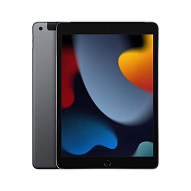 2021 Apple iPad (10,2-pouces, Wi-Fi + Cellulaire, 64 Go) Gris Sidéral (Reconditionné)