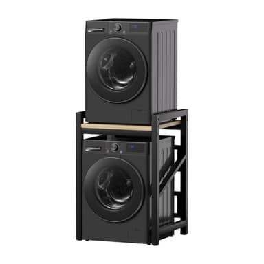 ACLFF Étagère pour Machine à Laver, Support Réglable pour Machine à Laver, Meuble de Rangement pour Machine à Laver et Sèche, pour Buanderie, Salle de Bain, Cuisine et Balcon