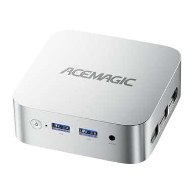 ACEMAGICIAN Vista V1 Mini PC 16Go DDR4 1To SSD, Шin11 Pro Ιntel Twin Lake-N150(jusqu'à 3,6GHz), Micro Ordinateur de Bureau pour Home Cinéma/Commercial/Bureau |Dual WiFi|HDMI+DP|USB3.2