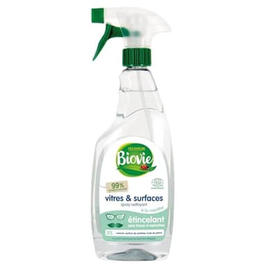 Biovie - Spray vitres et surfaces à l'huile essentielle de menthe