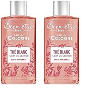 BIEN ETRE Bien-être Eau de Cologne Thé Blanc 250 ml (Lot de 2)