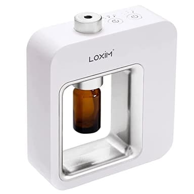 LOXIM Pride Diffuseurs d'aromathérapie – Diffuseur nébuliseur de qualité professionnelle pour huiles essentielles, adaptabilité d'huile à spectre complet, sans eau, pas de chaleur, super silencieux,