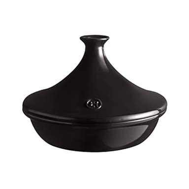 Emile Henry Eh799526 Tajine Céramique Noir Fusain 2L Ø27 cm