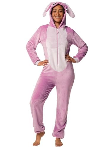 Disney Lilo et Stitch Angel Grenouillere Femme, Combinaison Femme Pyjama Stitch, Angel Grenouillère Adulte, Rose S