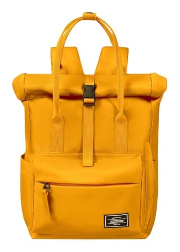 American Tourister Urban Groove UG16 - Sac à Dos Femme 36 cm - Sac à Dos Ville Léger avec Grand Espace de Rangement, Parfait pour la Ville & Usage Quotidien - 17L - Jaune