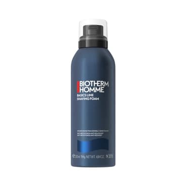 Biotherm Homme, Basic Line Mousse de Rasage, Prévient les Brûlures de Rasage et Apaise les Irritations, Enrichi en Biotech Plankton, Pour Peaux Sensibles, 200 ml