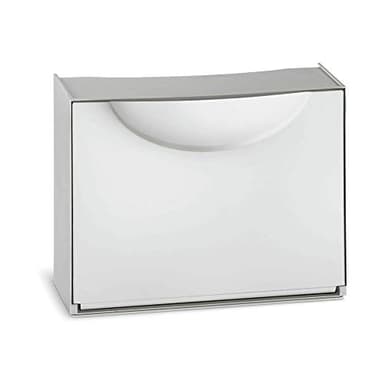 Étagère à chaussures Terry Harmony Box, plastique, blanc, 51 x 19 x 39 cm
