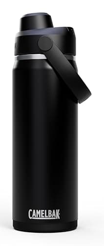 Camelbak - Bouteille isotherme Thrive Chug, acier inoxydable, Bouteille, Noir, 600 ml