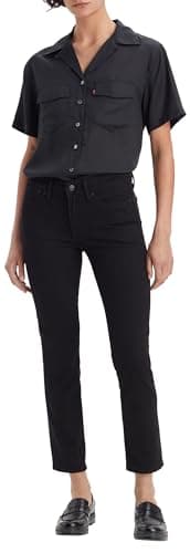 Levi's 712™ Slim Jeans Femme, Night Is Black, 30W / 28L