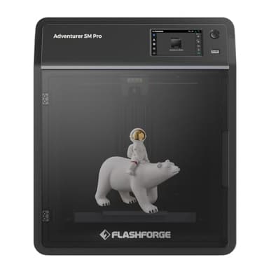 Imprimantes 3D Flashforge Adventurer 5M Pro avec Surveillance par Caméra,Vitesse Maximale 600 mm/s,Chauffage Rapide avec Buse à 280℃,Double Filtration d'air à Circulation Interne et Externe