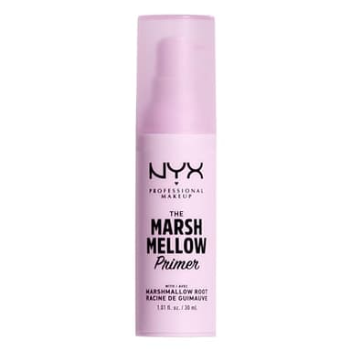 NYX Professional Makeup Base de Maquillage pour Teint Lisse et Uniforme, Hydratant, Racine de Guimauve, Formule Vegan, The Marshmellow Primer, 30 ml