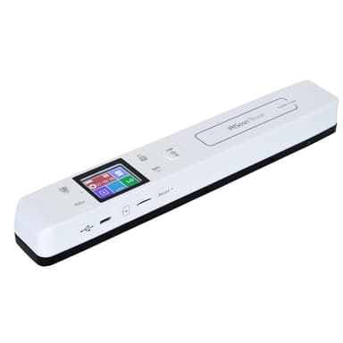 IRIScan Book regle Scanner Portable Batterie sans Fil – v7 : Document Scanner a4,éditeur PDF Gratuit, numérisation vers Word, PDF, XLS, Carte SD, numérisation Via USB, Win Mac