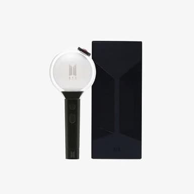 ZLLLHSEKU BTS.4 Édition Spéciale Bâton Éclair – Lampe de Concert Bluetooth, Quatrième Génération Fanlight, Blanc et Bleu, 1 Pièce, Concert Kpop/Objet de Collection