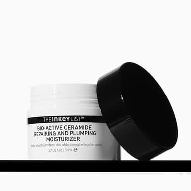 The INKEY List Bio-Active Ceramide Moisturiser 50ml, Anti-Ageing Skincare, 24-Hour Hydration Cream, Vegan Friendly, Suitable For All Skin Types