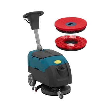 ulsonix Autolaveuse sans fil 40 cm 2 200 m²/h 160 tr/min - Monobrosse Laveuse sol Machine de nettoyage Lessiveuse sol