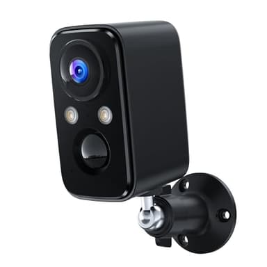 BECAMSO Camera Surveillance WiFi Exterieure sans Fil: 2K Camera Interieur sur Batteries - Homekit Alarme Maison Vision Nocturne Couleur PIR Détection Mouvement IP65