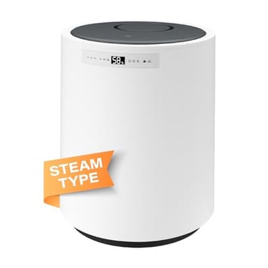 Y&O Humidificateur d'Air Bébé 10L, Humidifieur à Vapeur pour Toute la Maison et Plantes, Humidifie Jusqu'à 100m², Arrêt Automatique
