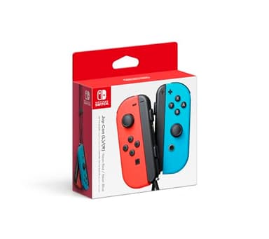 Joy-Con Controller (L/R): Neon Red/Neon Blue for Nintendo Switch