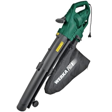 WERKA PRO Aspirateur souffleur broyeur de Feuilles 3000w