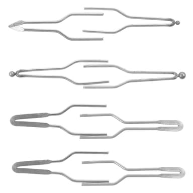 STOBAZA Kit de Pyrogravure 8 Pièces pour Bois Pointes de Stylo à Pyrogravure 18-23 Embouts Fil Chauffant Réglables en Température Outil de Pyrograveur Polyvalent pour Artisanat Bois