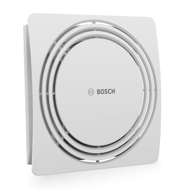 Bosch Ventilateur Silencieux de Salle de Bain 1900 W125 - Pour la Salle de Bain et des Toilettes, contre l'Humidité et la Moisissure – Avec Activation par Interrupteur – Diamètre 125 mm