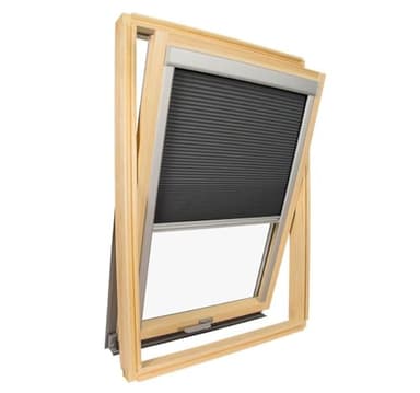 Store Isolant pour fenêtre de Toit Velux (Gris Anthracite, MK04)