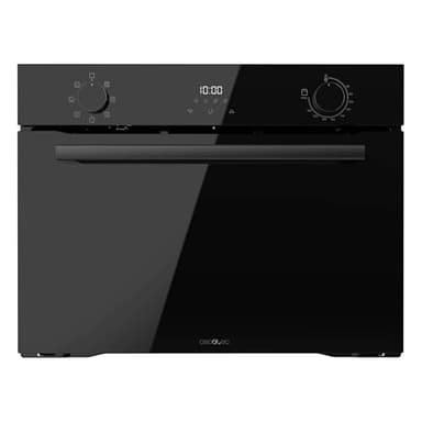 Cecotec Four Encastrable Bolero Hexa M224500 Glass Black A de 53 L. 2600W, 7 Fonctions avec Grill, Décongélation, Steam Assist, faible consommation, nettoyage facile, commande tactile