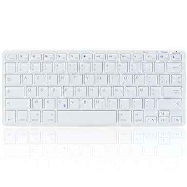 Bluestork - Mini Clavier Mac sans Fil Rechargeable USB-C - Clavier Ipad Bluetooth, Autonomie Longue durée, Compact, Léger, Silencieux - Mac, Mini, iMac, iPad Air 4/3, iPad Pro 12.9/11, Mini