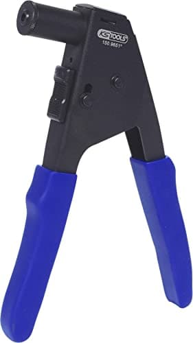 KS TOOLS 150.9650 - Pince à Riveter - Avec rivets - Poignées Bleus