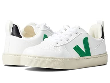 Veja V-10 Lace CWL White Emeraude Cadet