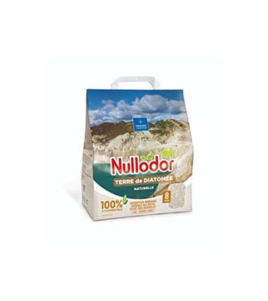 Demavic Nullodor Terre de Diatomée pour Chat 8 L 3,8 kg 1 Unité