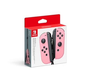 Paire de manettes Joy-Con rose pastel