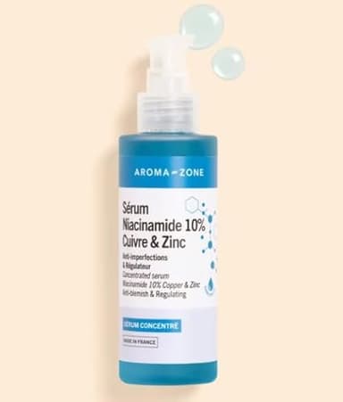 Sérum concentré Niacinamide 10%, Cuivre & Zinc - 100 ml