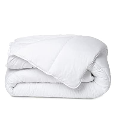 Bleu Calin Couette Chaude Coton Bio - Enveloppe en Coton Issu de l'agriculture Biologique certifié GOTS - 140x200cm