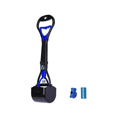 Ceasyde Pelle à déjections pour Animal Domestique, 45 cm de Long avec poignée pour déjections en extérieur/intérieur pour Chats et Chiens
