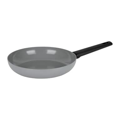 Sitram 716954 Poêle en Aluminium gris collection SILICE Ø 28 cm - Revêtement Antiadhésif Sain en Céramique garanti sans PFAS - Manche thermorésistant - Tous feux dont induction