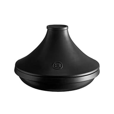 Emile Henry EH7A9566 Tajine Delight Céramique Induction, 4 litres, Noir, Ardoise