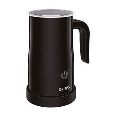Krups XL1008 Mousseur a Lait Automatique Noir 2 Fonctions Grande capacité 500 W, 150 millilitres