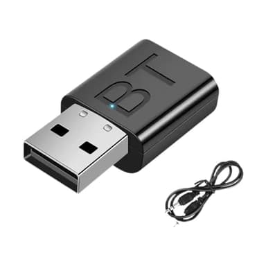 Transmetteur récepteur USB Bluetooth 5.0, mini adaptateur audio, récepteur Bluetooth USB transmetteur Bluetooth voiture 5.0