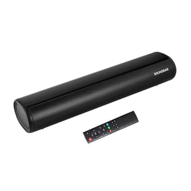 TKMARS Barre de Son TV Bluetooth Mini Bar de 50cm Son Caisson de Basses Intégré 2.0 Canal Petite Enceinte PC Haut-Parleur Stéréo Son Surround 3D Home Cinéma avec Télécommande/HDMI/Optique/RCA/AUX/USB