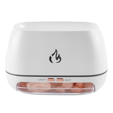 HOHOVYVY Diffuseur d'aromathérapie 200 ml humidificateur 7 couleurs huile essentielle nébuliseur silencieux 36DB(Blanc)