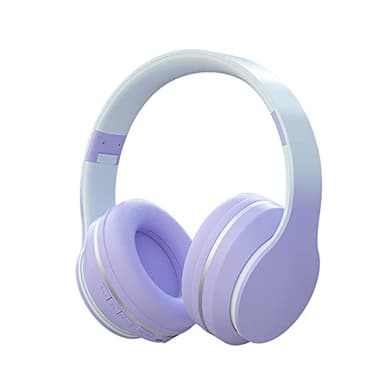 Usoun Casque Bluetooth sans Fil,Casque Enfant Bluetooth,Casque Audio sans Fil pour Enfants avec Micro,Hi-FI Stereo,Micro SD/TF,Casque Filles Audio pour Garçons Filles Enfants Smartphone,Tablet(violet)