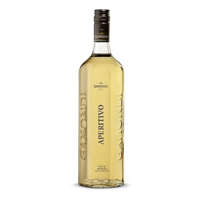 Gamondi - Liqueur apéritive aux fleurs de sureau - 1 l | Qualité supérieure d'Italie | depuis 1890 | parfaite pour un « Hugo » ou un spritz | Fleur de sureau | Apéritif Fiori di Sambuco - 21%