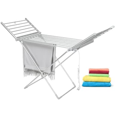 Sèche-linge électrique chauffant XXL avec chauffage - Sèche-linge chauffant
