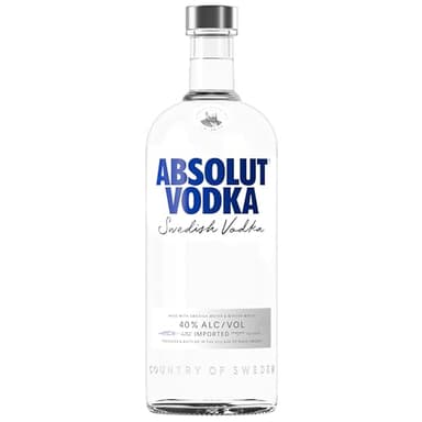 ABSOLUT VODKA Original Vodka Suédoise - 40%, 1L