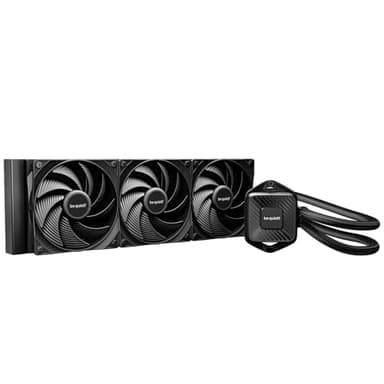 be quiet! Pure Loop 3 360 mm Refroidissement liquide tout-en-un pour systèmes AMD/Intel overclockés, 3x ventilateurs Pure Wings 3 120 mm PWM high-speed, pression élevée, pompe PWM ultra-silencieuse