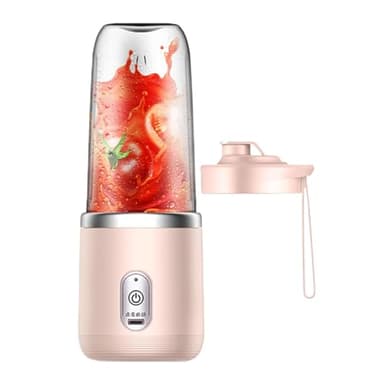Blender Portable Puissant - Mixeur Et Extracteur De Jus Portable Rechargeable Par Usb, Petit Mélangeur Electrique Rechargeable Personnel, Machine À Jus Et Smoothies Fruits Pour Voyage Bureau Maison