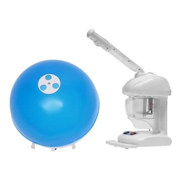 Casque Vapeur Cheveux,220v Salon Professionnel Ozone Hair Care Oil Dryer Machine de Soins Capillaires à Vapeur avec Buse Rotative à 360°,Hair Dye Home Care Heating Processor